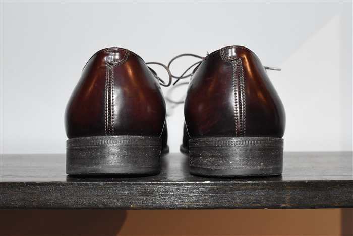 Chestnut Salvatore Ferragamo Derby, size 9.5