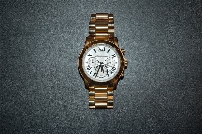 Gold Michael Kors Collection Watch, size O/S