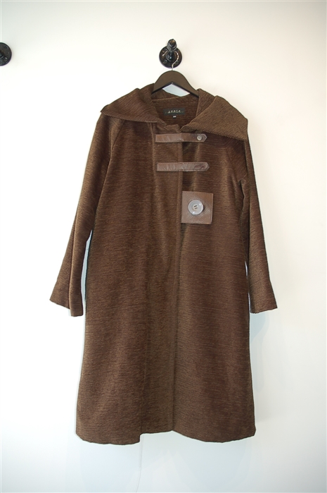 Moss Brown Annie Thompson Coat, size M