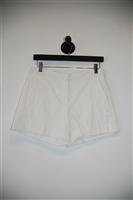 Bright White Theory Shorts, size 2