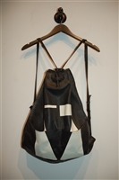 Black Leather Alexander McQueen - McQ Backpack, size L
