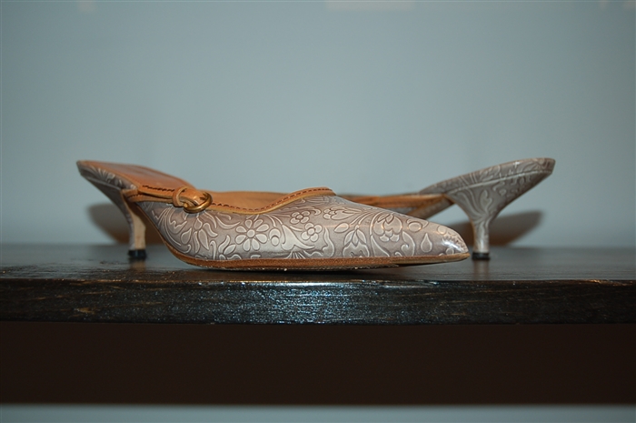 Floral Miu Miu Mules, size 7