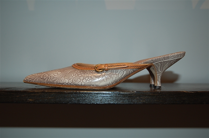 Floral Miu Miu Mules, size 7