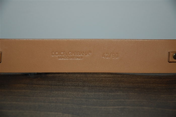 Tan Dolce & Gabbana Belt, size M