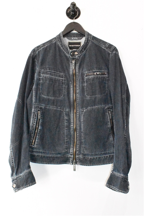 Dark Denim Emporio Armani Denim Jacket, size M