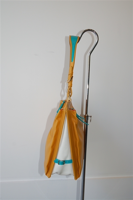 Golden Tan Christian Louboutin Shoulder Bag, size L