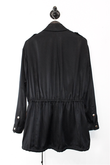 Black Satin Alexander Wang Coat, size 2
