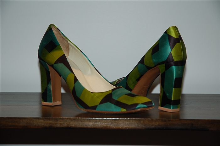Geometric Prada Pumps, size 8.5
