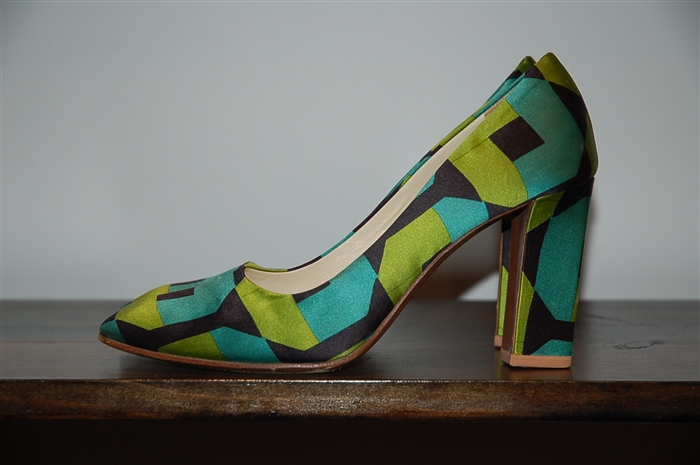 Geometric Prada Pumps, size 8.5