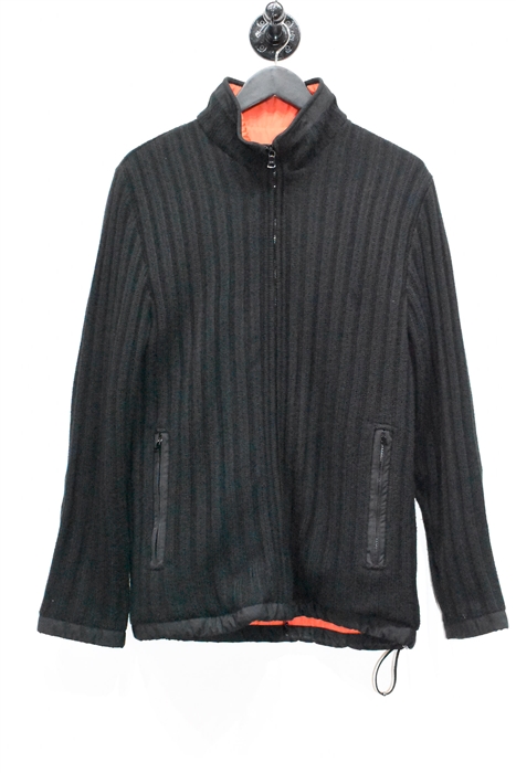 Basic Black Paul & Shark Sweater Jacket, size M