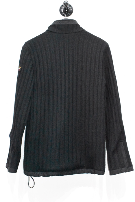 Basic Black Paul & Shark Sweater Jacket, size M