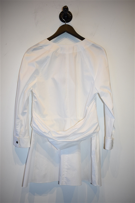Bright White Proenza Schouler Shirt, size 10