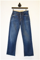 Denim Blue Rag & Bone Straight Leg Jean, size 24