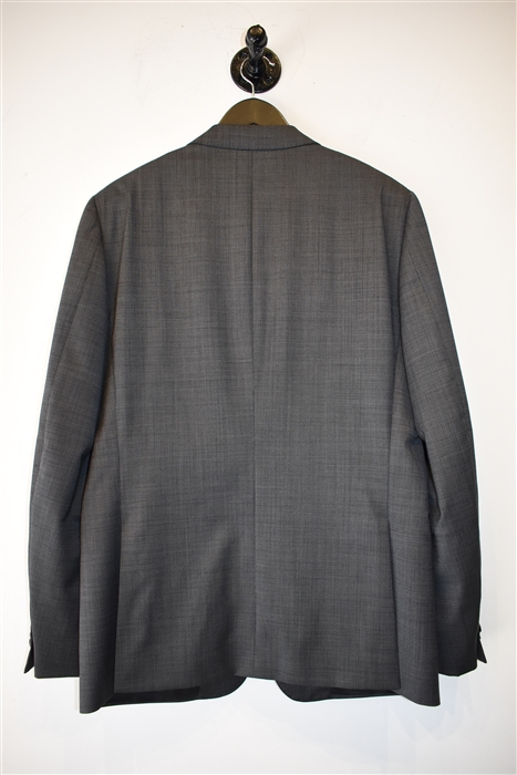 Dark Steel Z Zegna Two-Piece Suit, size 38