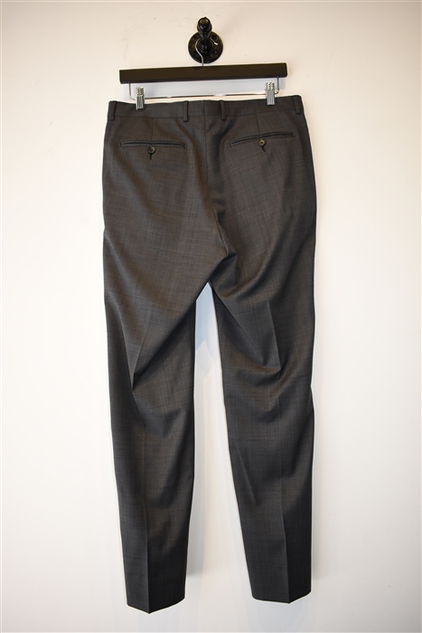 Dark Steel Z Zegna Two-Piece Suit, size 38