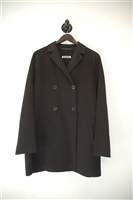 Basic Black Jil Sander Coat, size 8