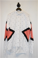 Bright White Neil Barrett Button Shirt, size L