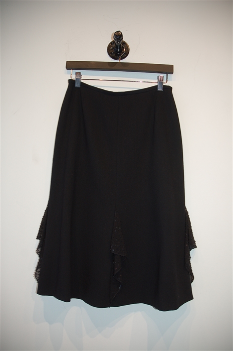 Basic Black Escada Flared Skirt, size 8