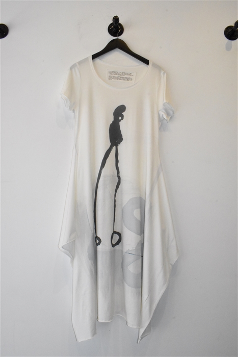 Bright White Rundholz - Black Label T-Shirt Dress, size M