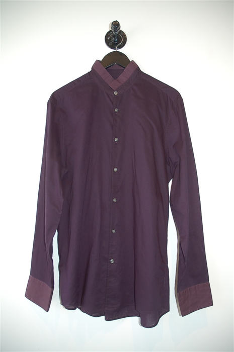 Midnight Purple Kenzo Button Shirt, size L