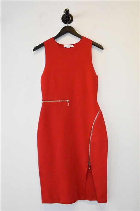 Bright Red Alexander Wang Body Con Dress, size S