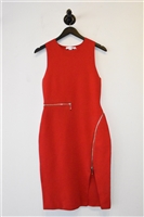 Bright Red Alexander Wang Body Con Dress, size S