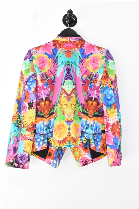 Floral Roberto Cavalli Blazer, size 4
