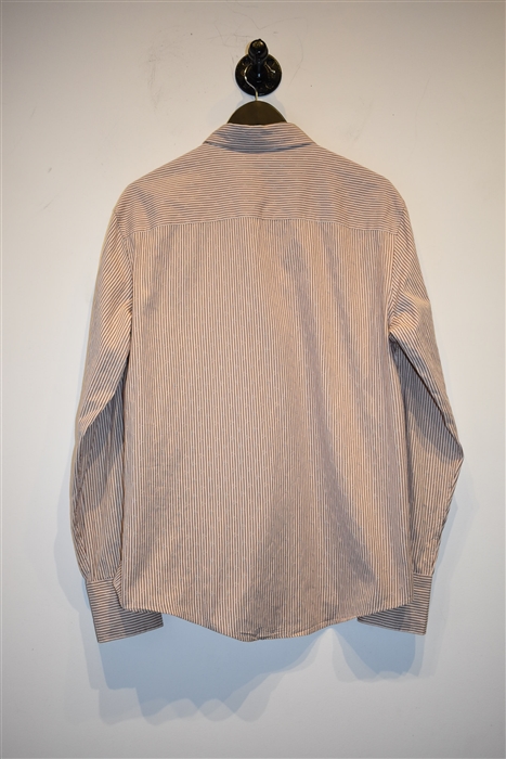 Striped John Varvatos Button Shirt, size M