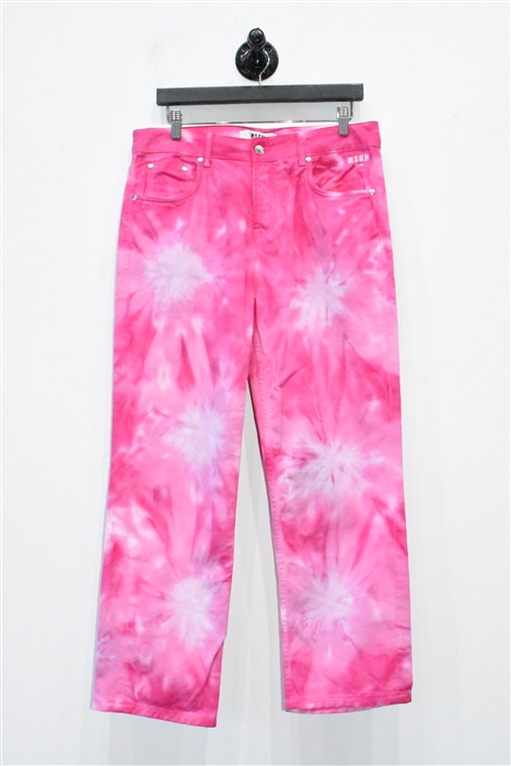 Tie-Dye MSGM Slim-leg Jean, size 33