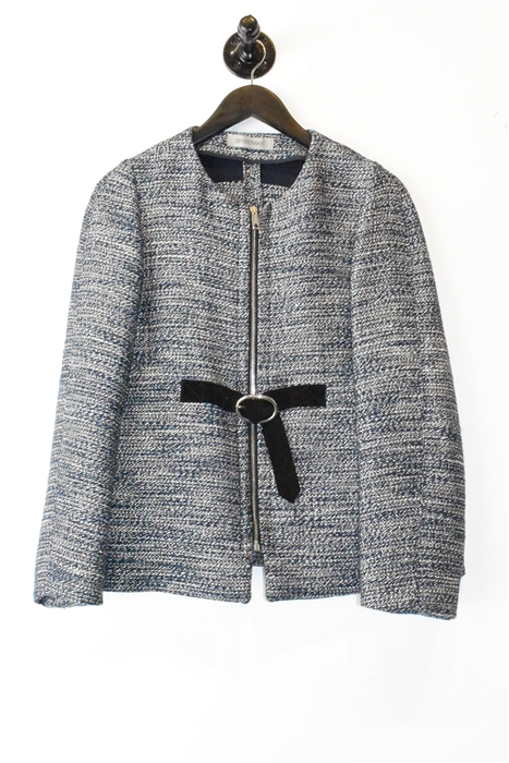 Navy Tweed Sportmax Jacket, size 8