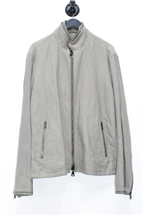 Khaki John Varvatos Zippered Jacket, size L