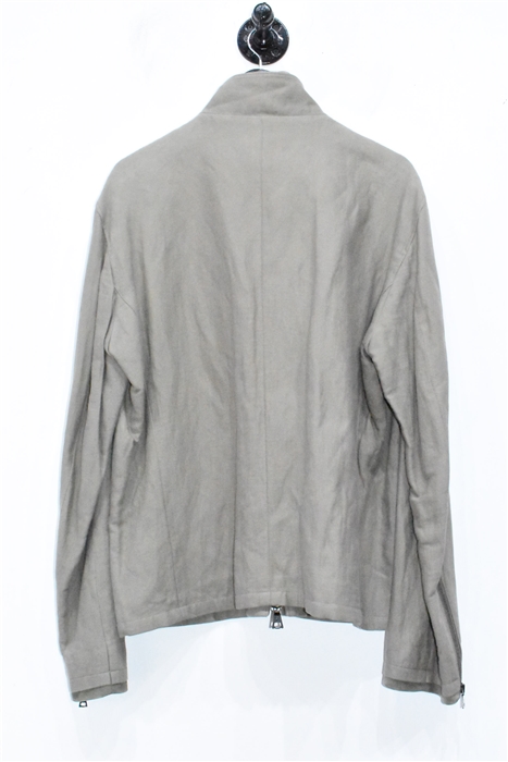 Khaki John Varvatos Zippered Jacket, size L