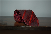 Black & Pink Versace Tie, size O/S