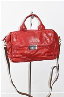 Lipstick Red Marni Satchel, size M