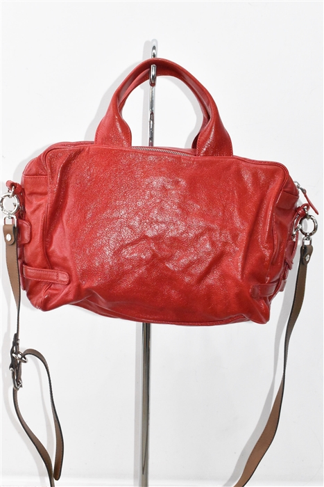 Lipstick Red Marni Satchel, size M
