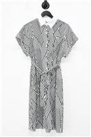 White & Black Alexander Wang Shirt Dress, size 6