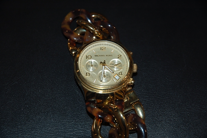 Gold Michael Kors Collection Watch, size O/S