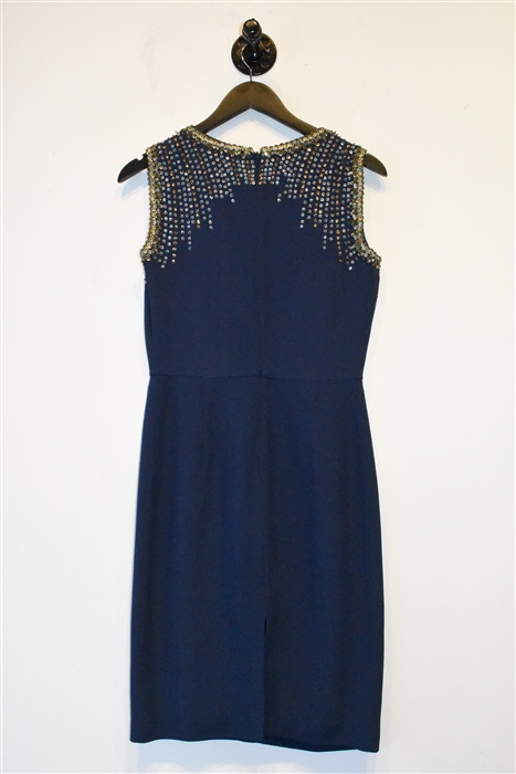 Midnight Blue Miu Miu Sheath Dress, size 4