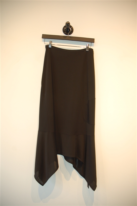 Basic Black Annie Thompson Midi Skirt, size M