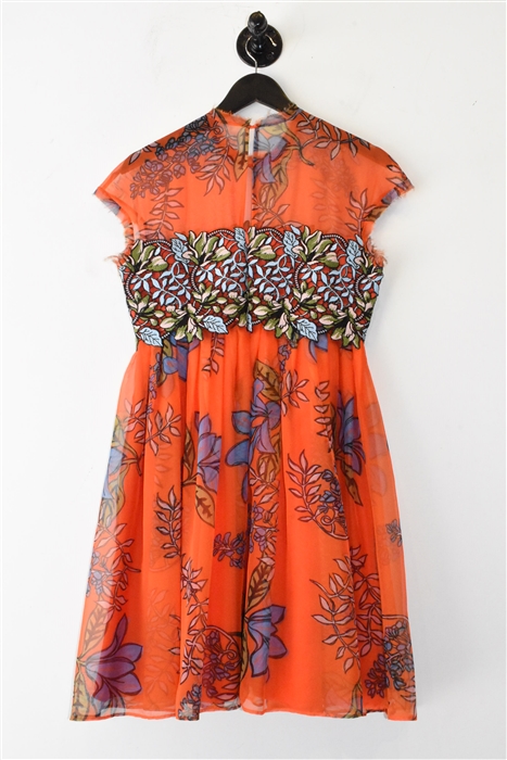 Floral Pinko A-Line Dress, size 6