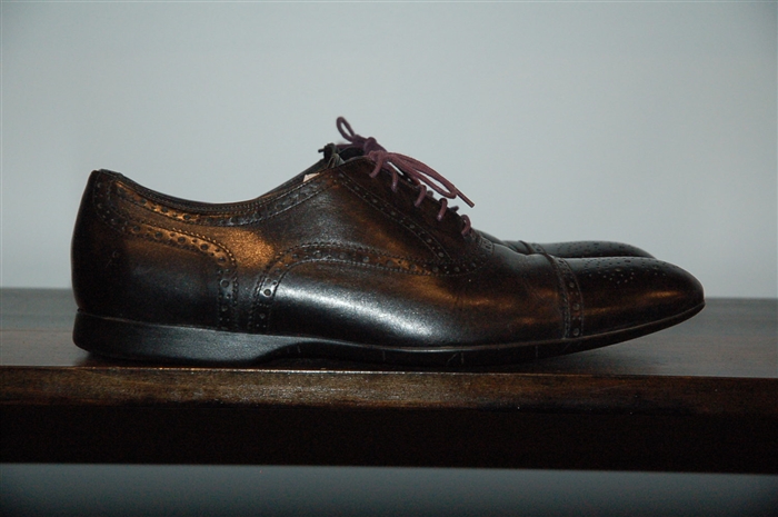 Black Leather Paul Smith - PS Oxford, size 10