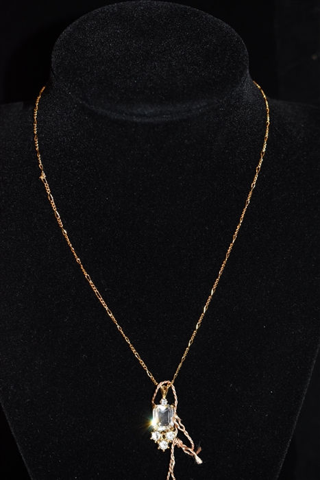 Gold Nina Ricci - Vintage Necklace, size O/S