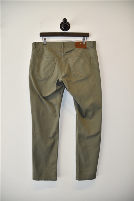 Military Green Etro Chinos, size 36