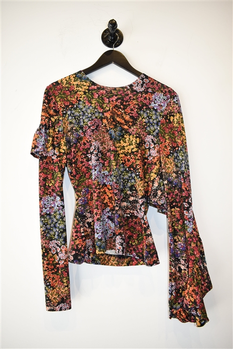 Floral Preen Pullover, size M