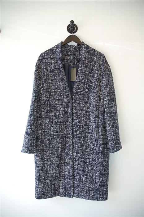 Navy & White Eleventy Coat, size 12