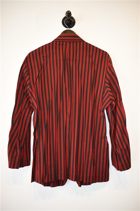 Red Stripe Issey Miyake Blazer, size S