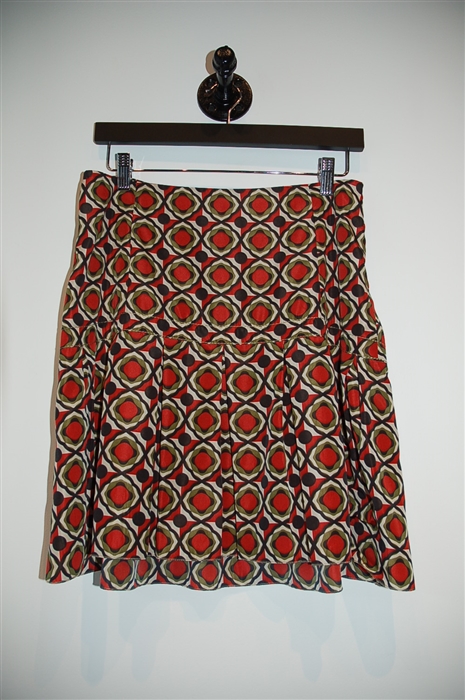 Geometric Marni Pleated Skirt, size 6