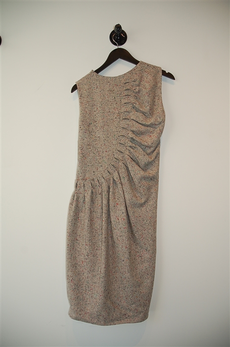 Soft Gray Jil Sander Sheath Dress, size M