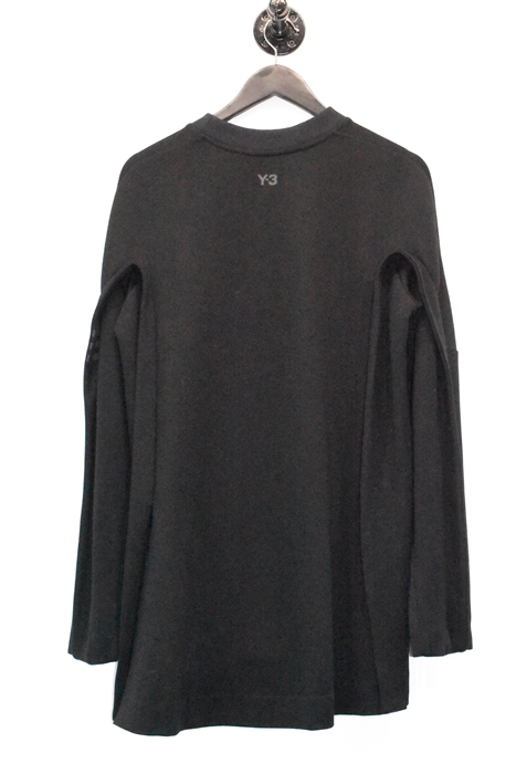 Basic Black Y-3 - Yohji Yamamoto Sweatshirt, size XS
