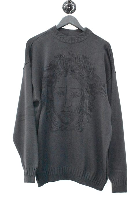 Basic Black Versace Jeans Couture Pullover, size L